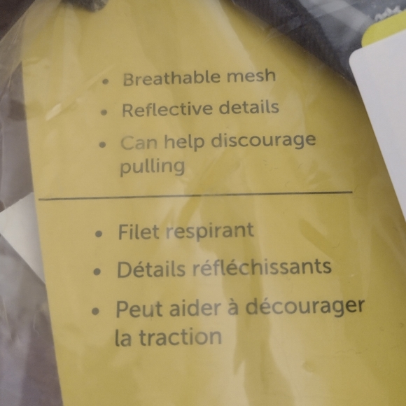 New Be One Breed Reflective Dog Heavy Duty Comfort Harness Size Med Black.(E2) - Picture 8 of 9